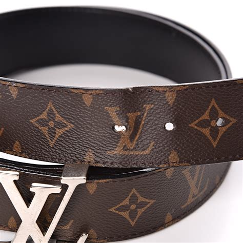 black Louis Vuitton belts women's